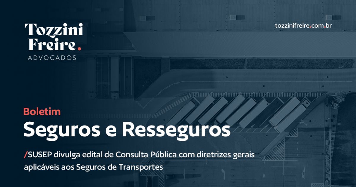 SUSEP divulga edital de Consulta Pública para Seguros de Transportes